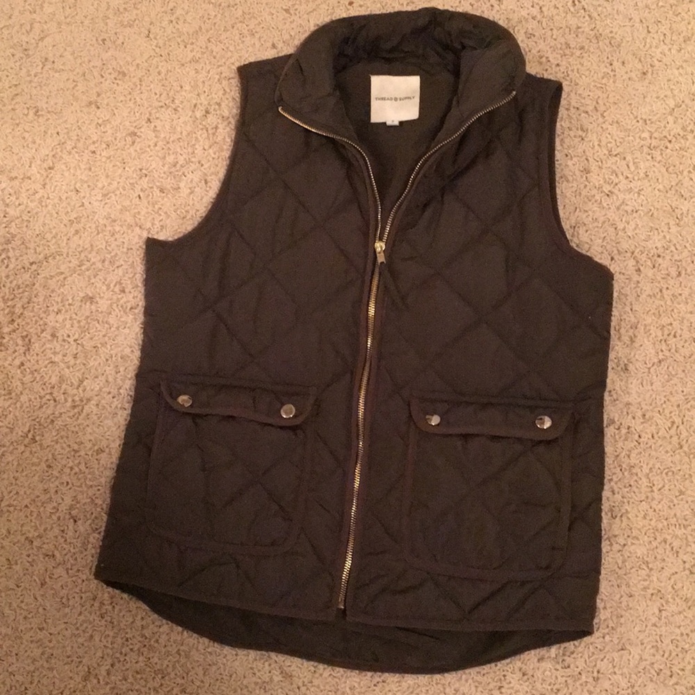Quilted Vest Thread & Supply Women’s Small